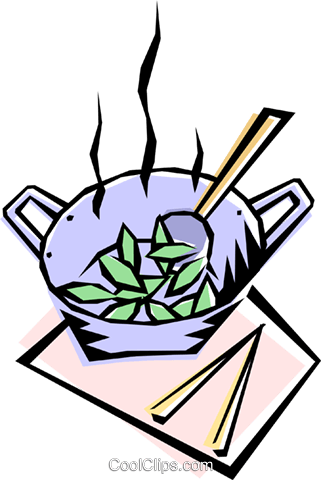 Stir Fry Royalty Free Vector Clip Art Illustration - Clip Art (321x480)