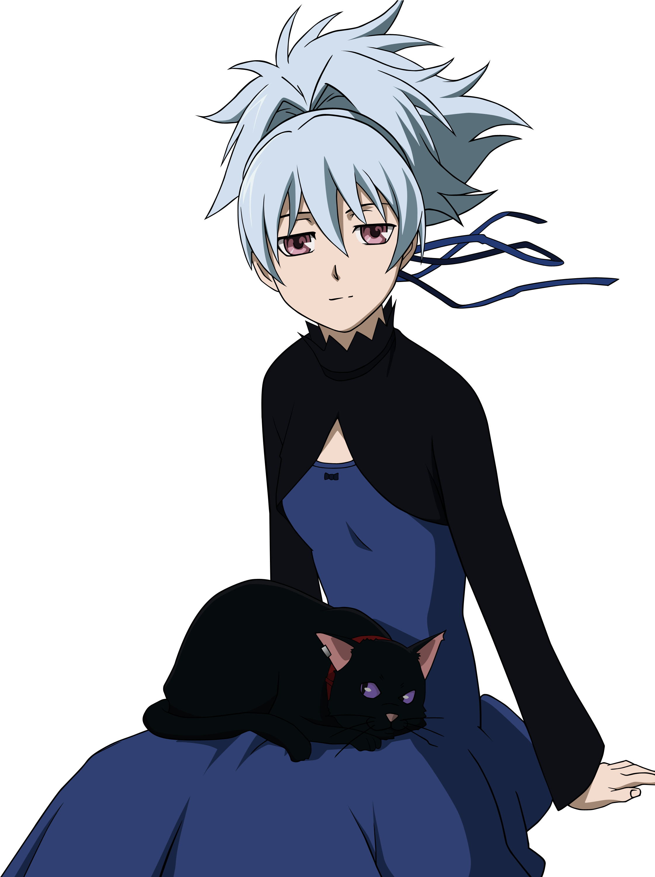 Darker Than Black Clipart Mao - Yin Darker Than Black (2300x3000)