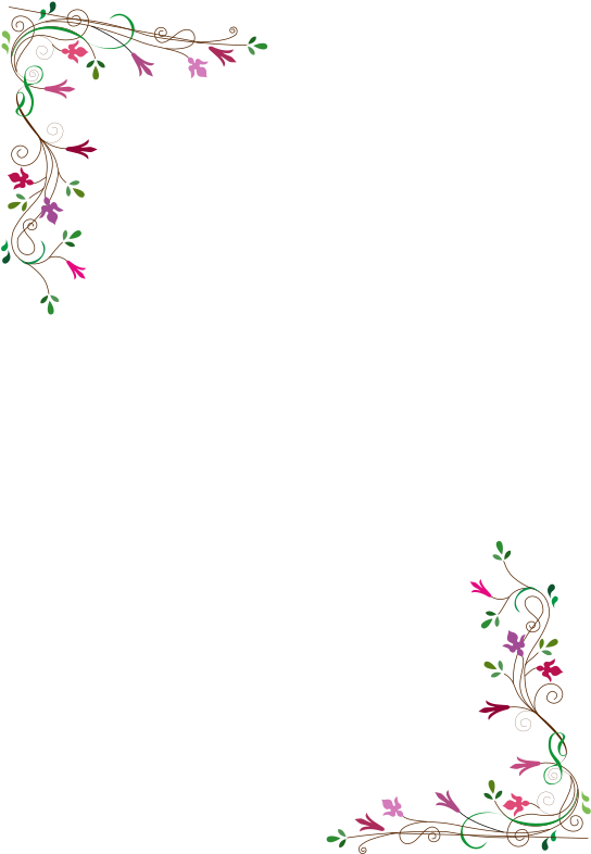 Floral Frame By Snus Murka A Remix Of Cyberscooty S - Cottonfeltandpins Coraline Inspired Dragonfly Hair (566x800)