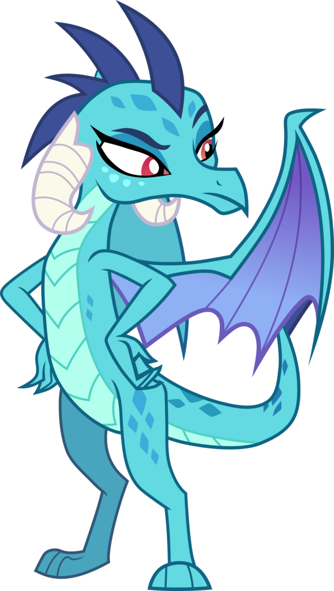 Princess Ember By Outlaw4rc - Mlp Ember (672x1189)