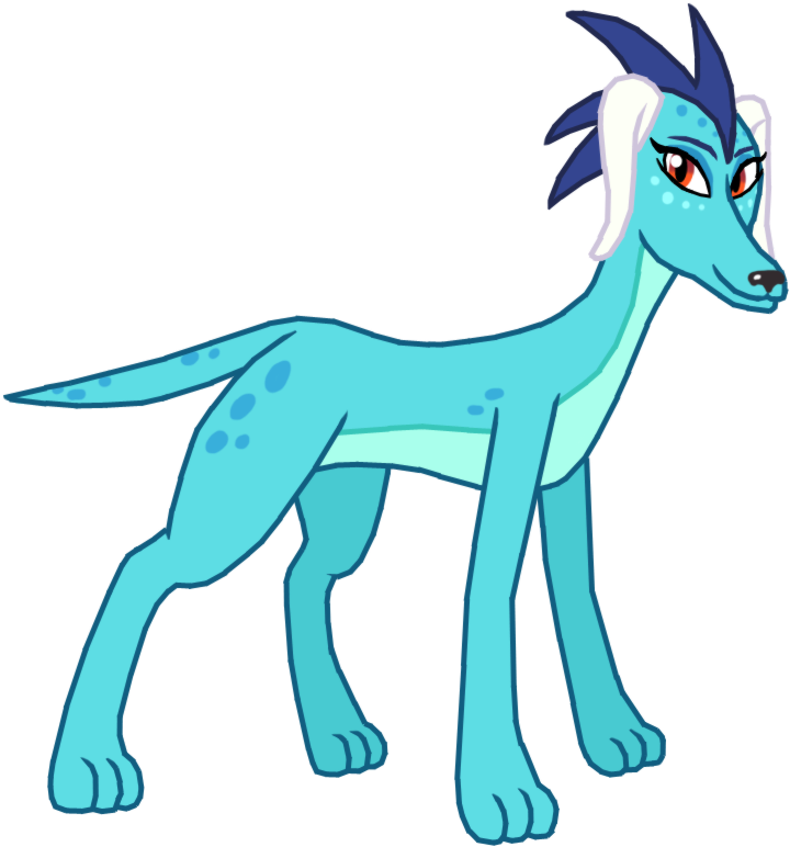 Ember Dog Eg By Ferrokiva - Equestria Girls Ember (859x873)