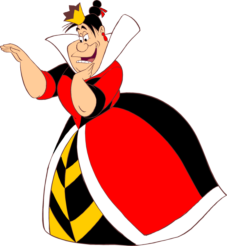 Queen Of Hearts Alice In Wonderland (781x845)