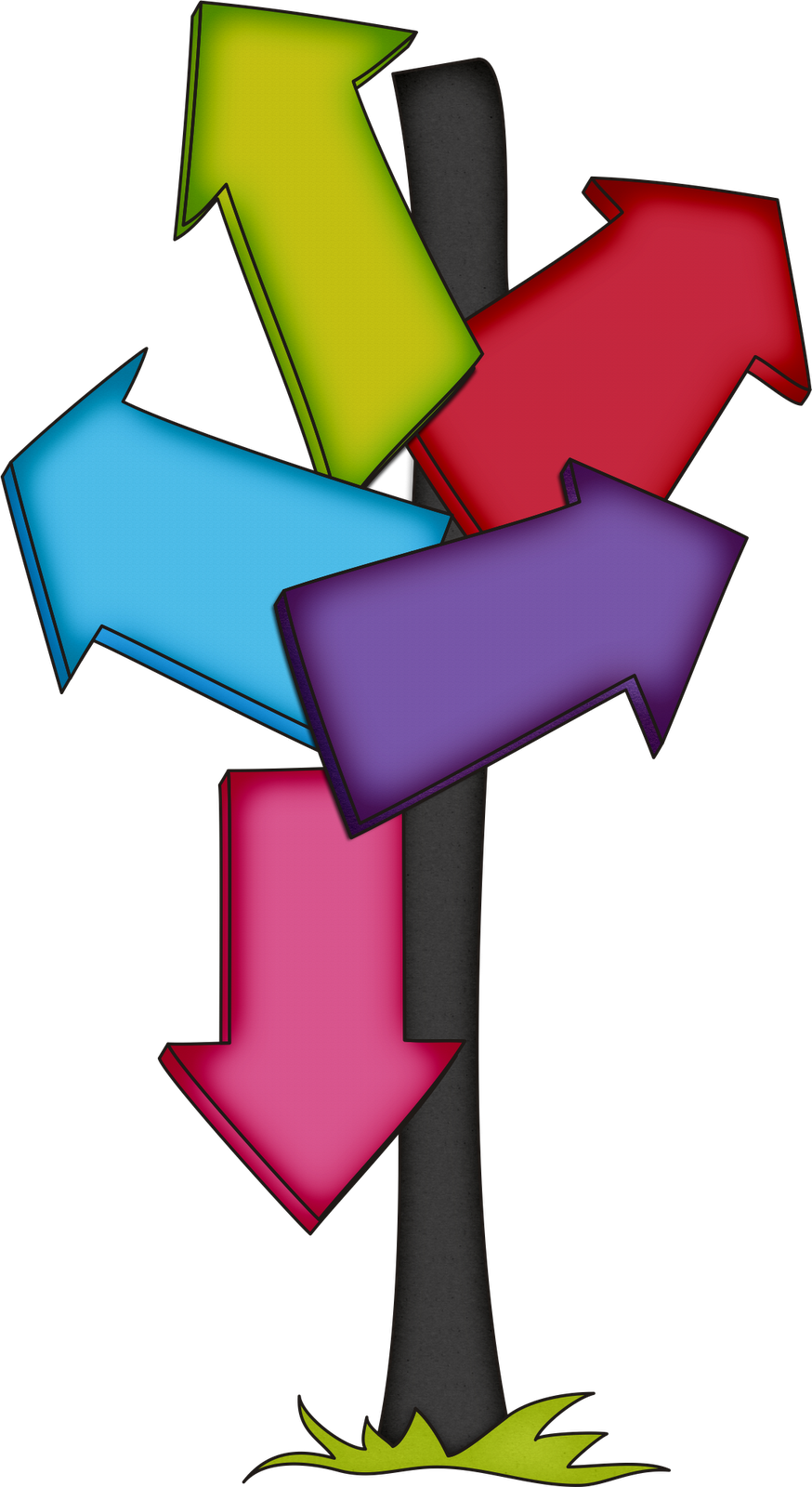 Alice No País Das Maravilhas - Setas Alice No Pais Das Maravilhas Png (874x1600)