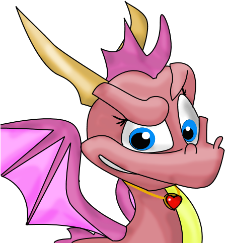 Skylanders - Spyro Ember Dragon (520x527)
