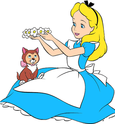 Gifs Da Alice No País Das Maravilhas - Alice In Wonderland Day (375x415)