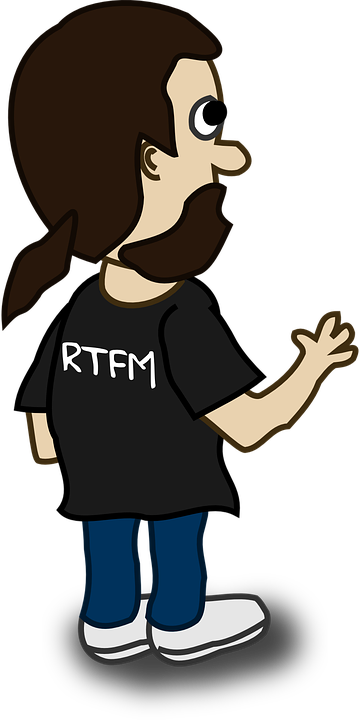 Dirty Shirt Cliparts 13, Buy Clip Art - Cartoon Guy With Ponytail (360x720)