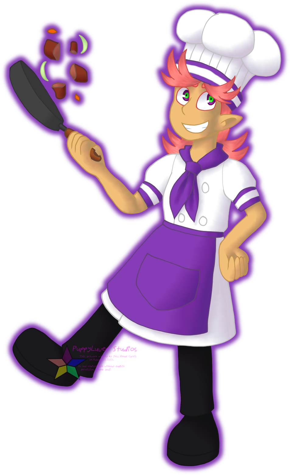 Miitopia Miitopia Chef Theia Historica Indigo Chromati - Cartoon (1200x1600)