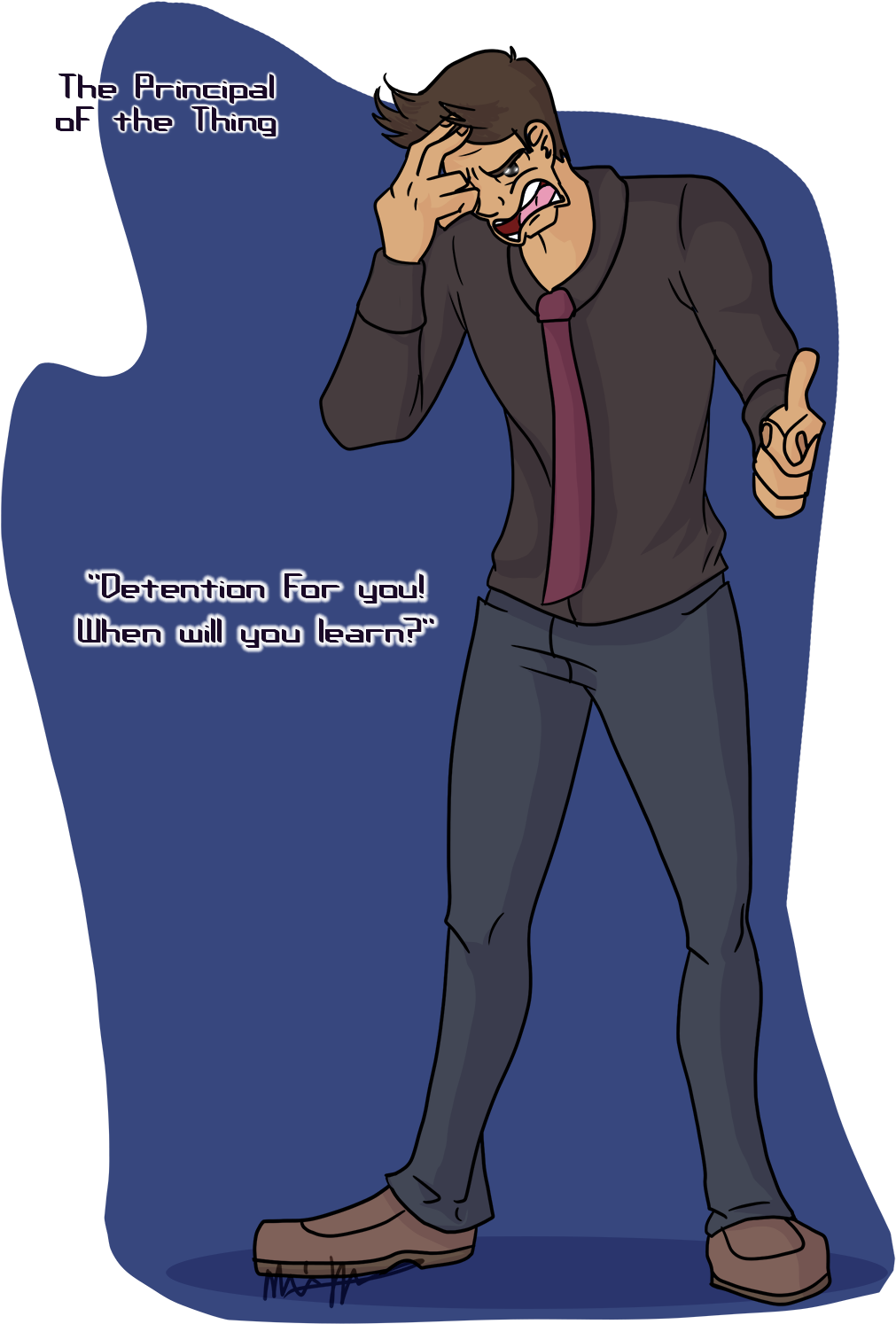 On Twitter - Principal Of The Thing (1275x1650)