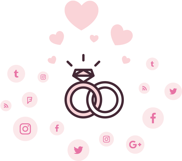 How To Set Up Your Social Wedding Feed - Heart (1280x600)