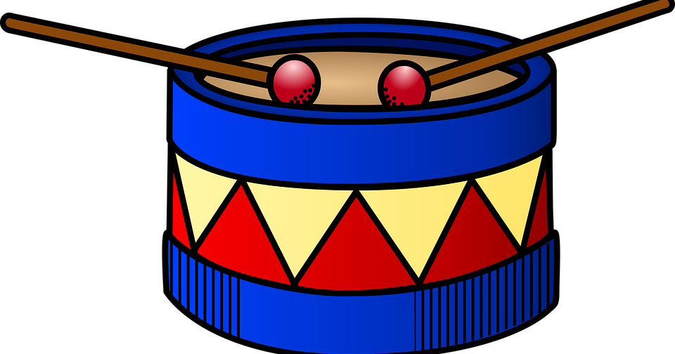 Drums Drummer Clip Art - Drum Clipart (960x504)