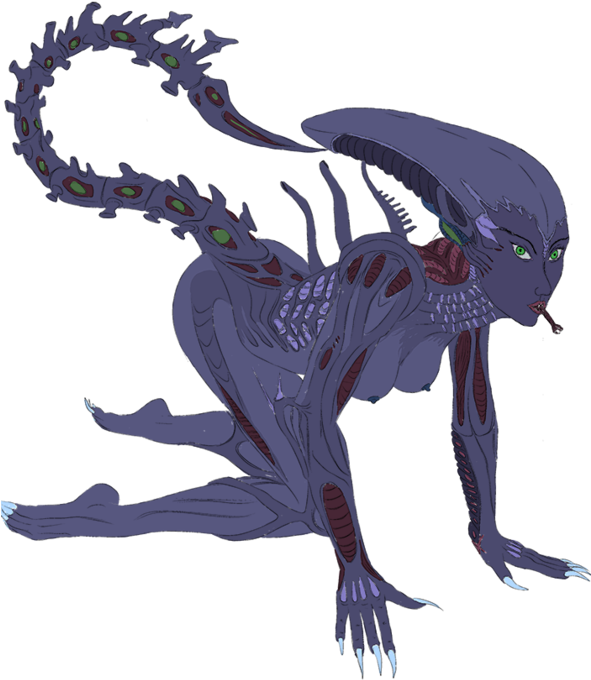 Xenomorph Hybrid (590x833)