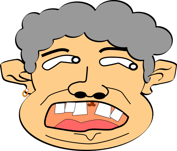 Crazy Person Clipart Crazy Person Clipart Crazy Man - Crazy Man Cartoon Png (600x510)