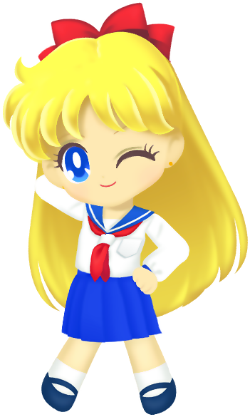 Sailor Moon Drops - Sailor V Sailor Moon Drops (413x584)