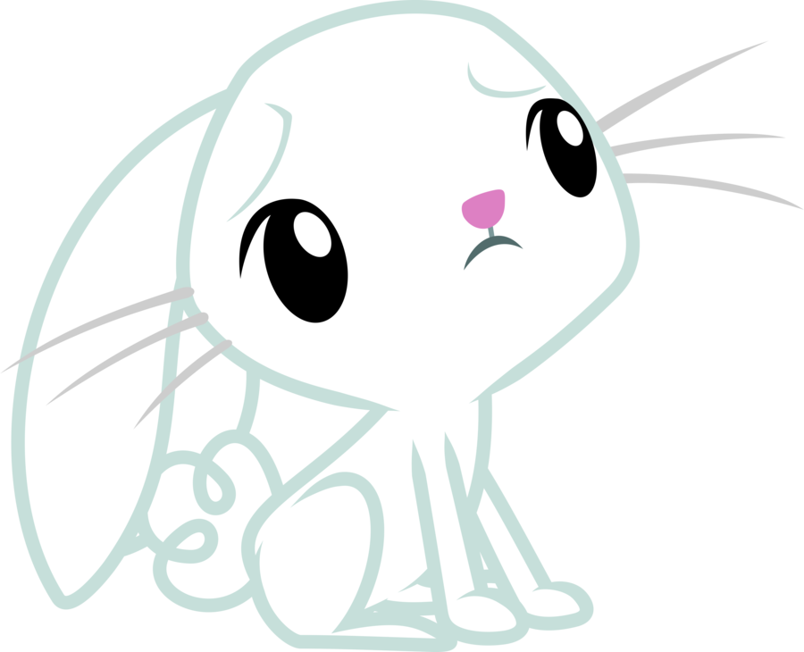 Candy Corn Template Download - Angel Bunny (900x730)