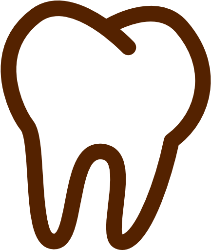 Dental Services - Tooth Silhouette Clipart (512x512)