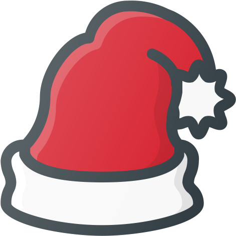 Free Color Christmas Icons - Santa Claus (512x512)