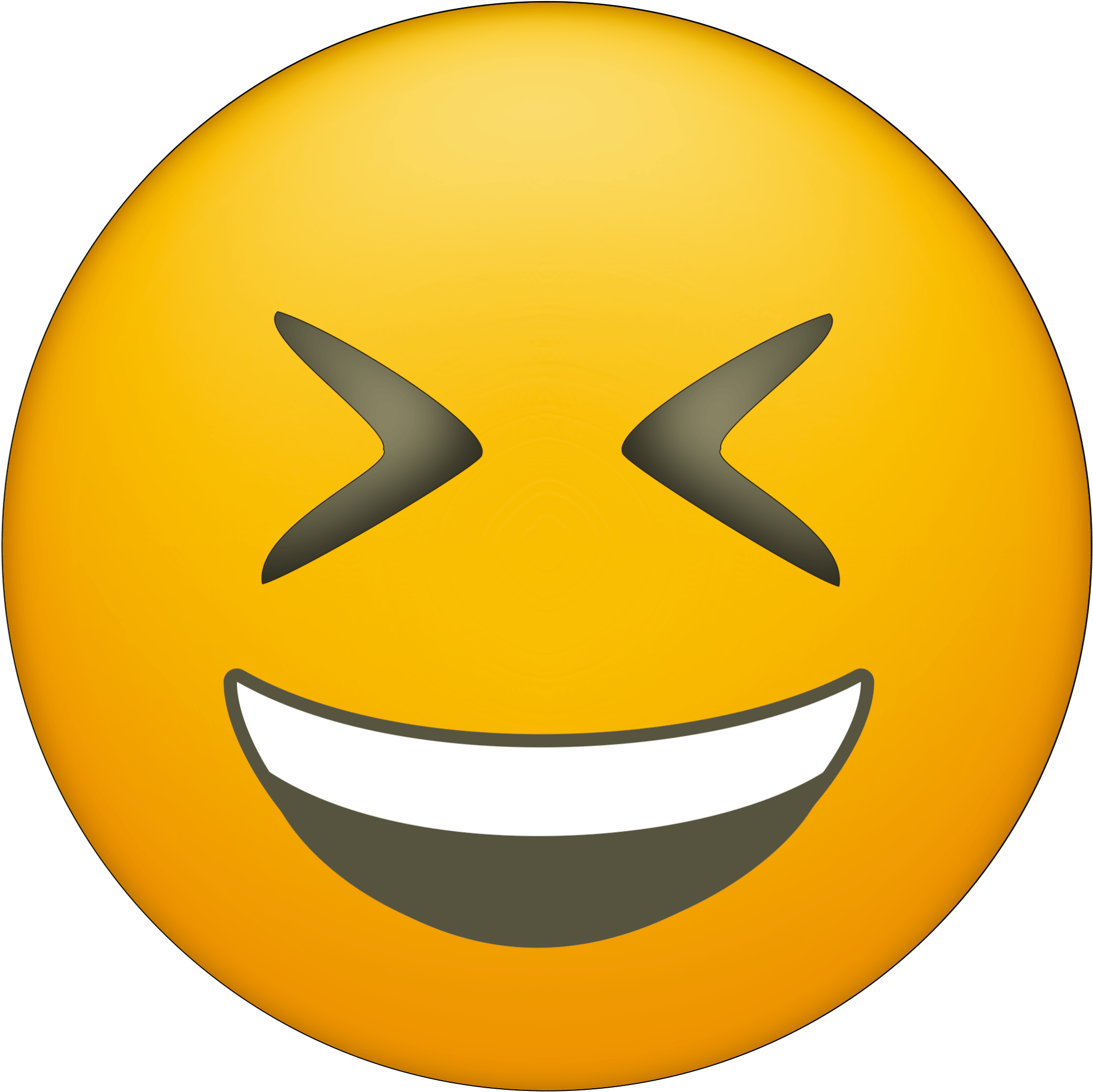 Click The Following Links To Print The Emoji Faces - Excited Emoji Face (2083x2083)