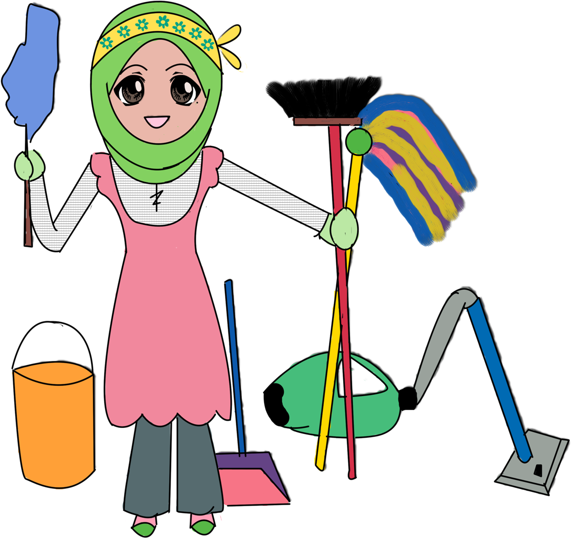 Stain Ciptakan Etos Kerja Cleaning Service - Kemas Rumah (1195x1125)