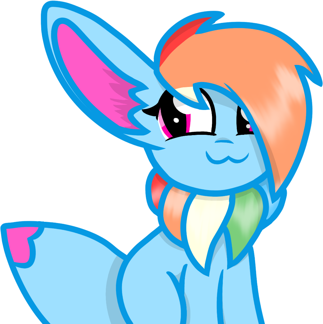 Pink Eevee Stink - Cartoon (1116x1084)