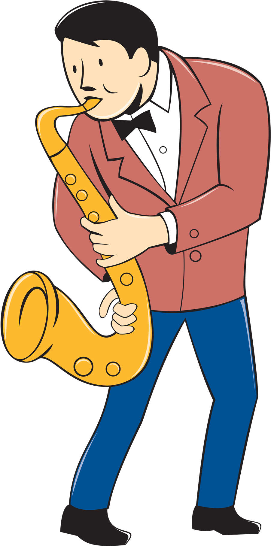 Saxophone Man - Musician (2200x2200)