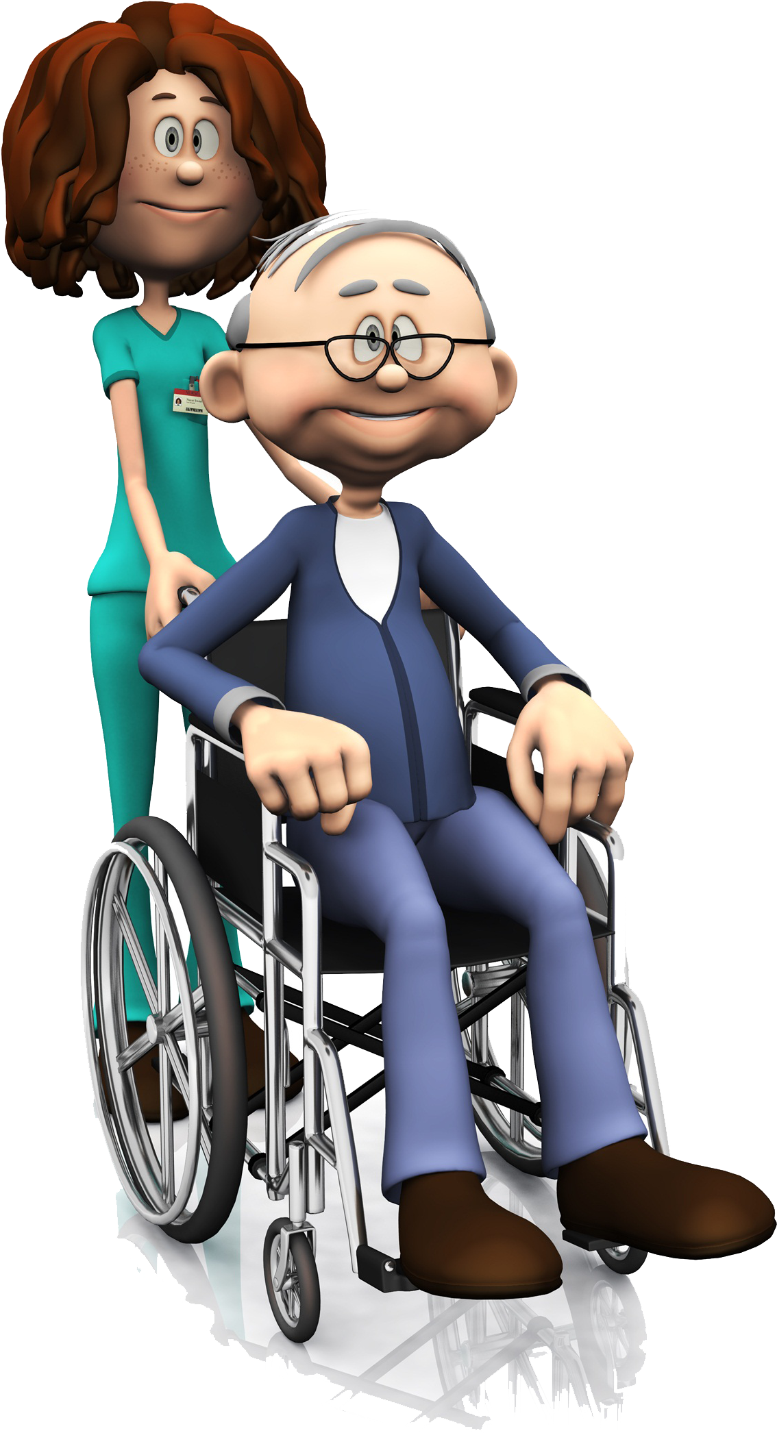 Cartoon Stock Illustration Stock Photography - Personas Discapacitadas Y Ancianos (1619x2159)