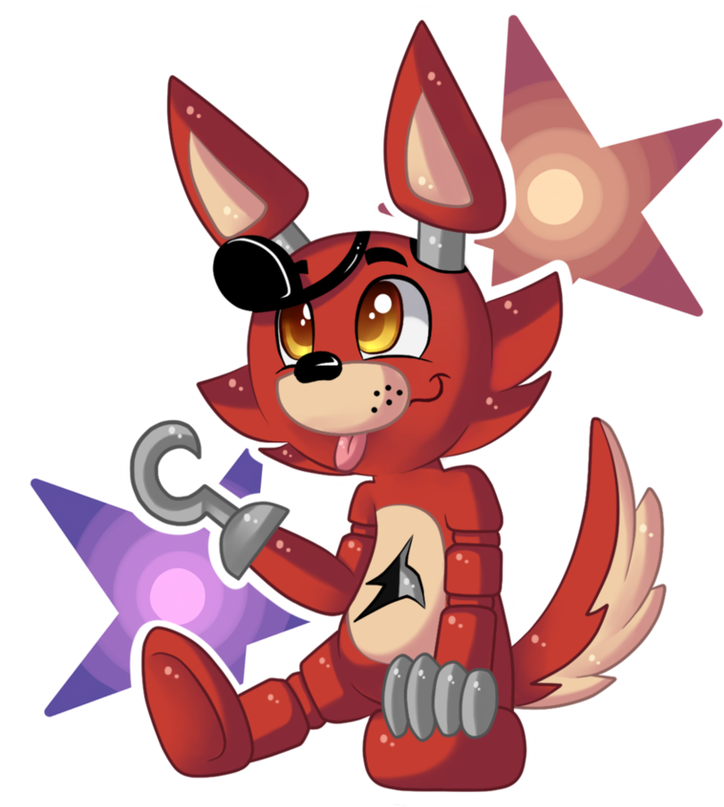 I Be A Happy Pirate By Weebleamy - Foxy Happy (864x924)