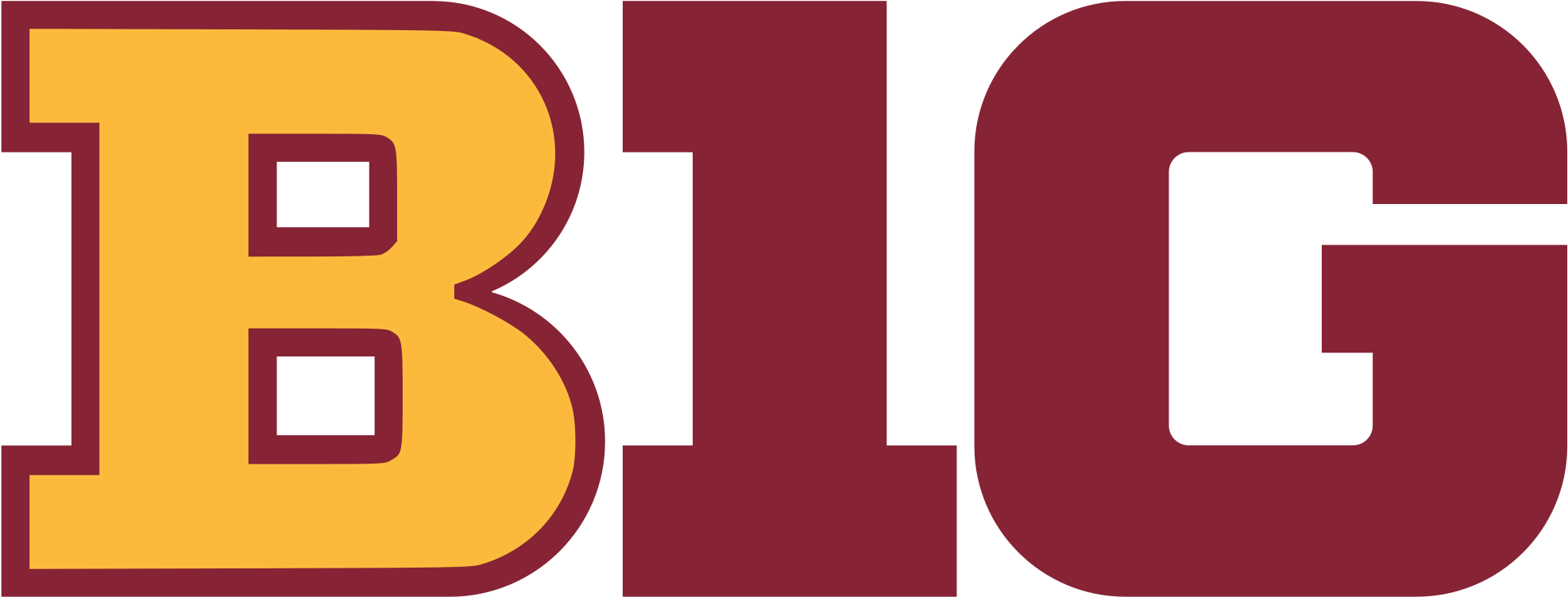 Open - Wisconsin Big Ten Logo (2000x778)