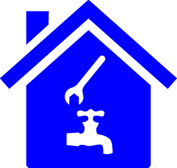 Plumber Icon Wrench Faucet Tap House Fix R - Homesteading: How To Make Money Homesteading And Become (359x340)