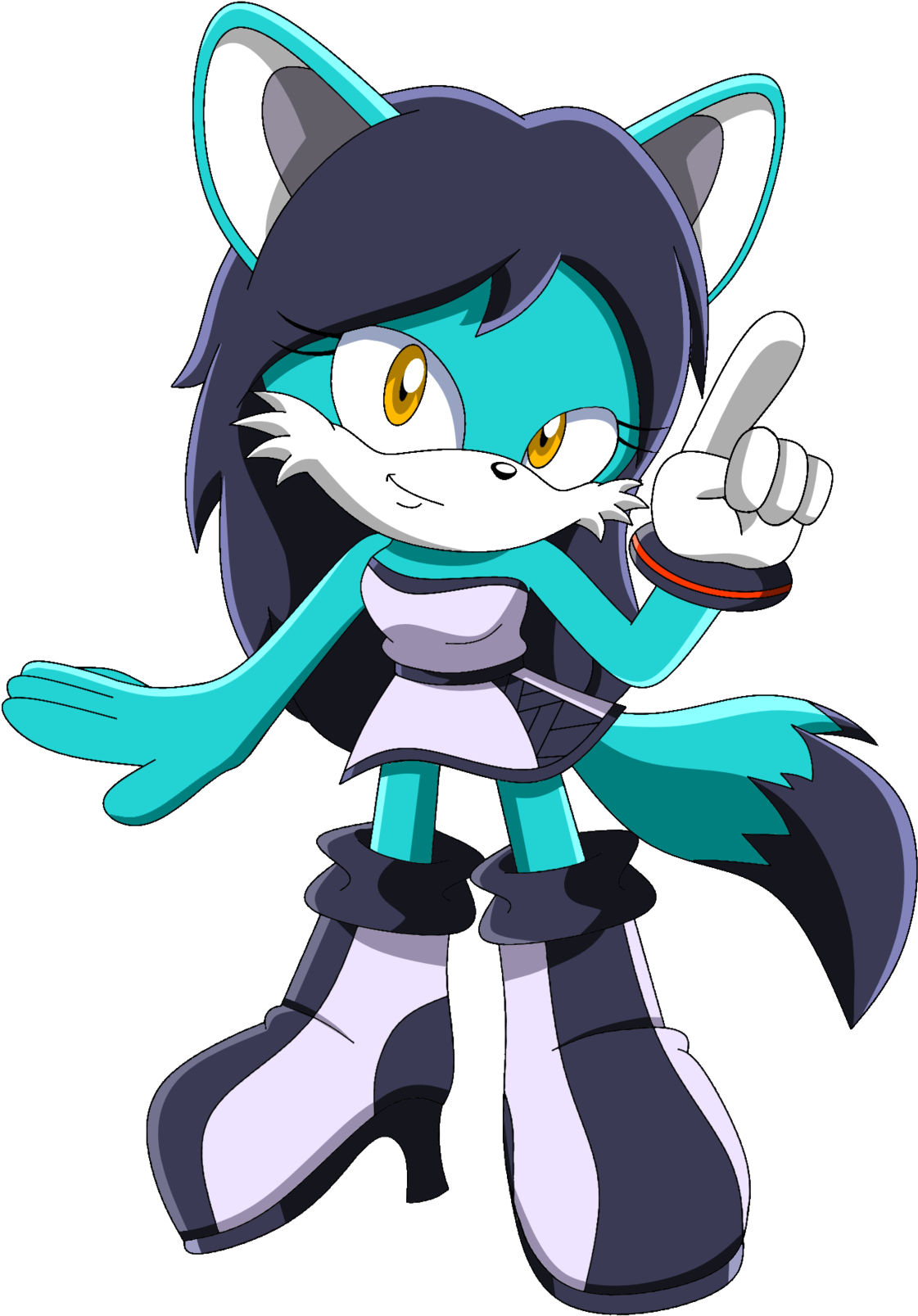 Sonic X Highlights/shadows Example By Theleonamedgeo - Cartoon (1280x1707)