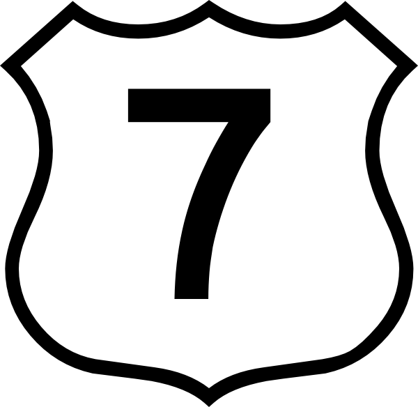 The Power Of Numbers - Interstate Sign Clipart (600x584)