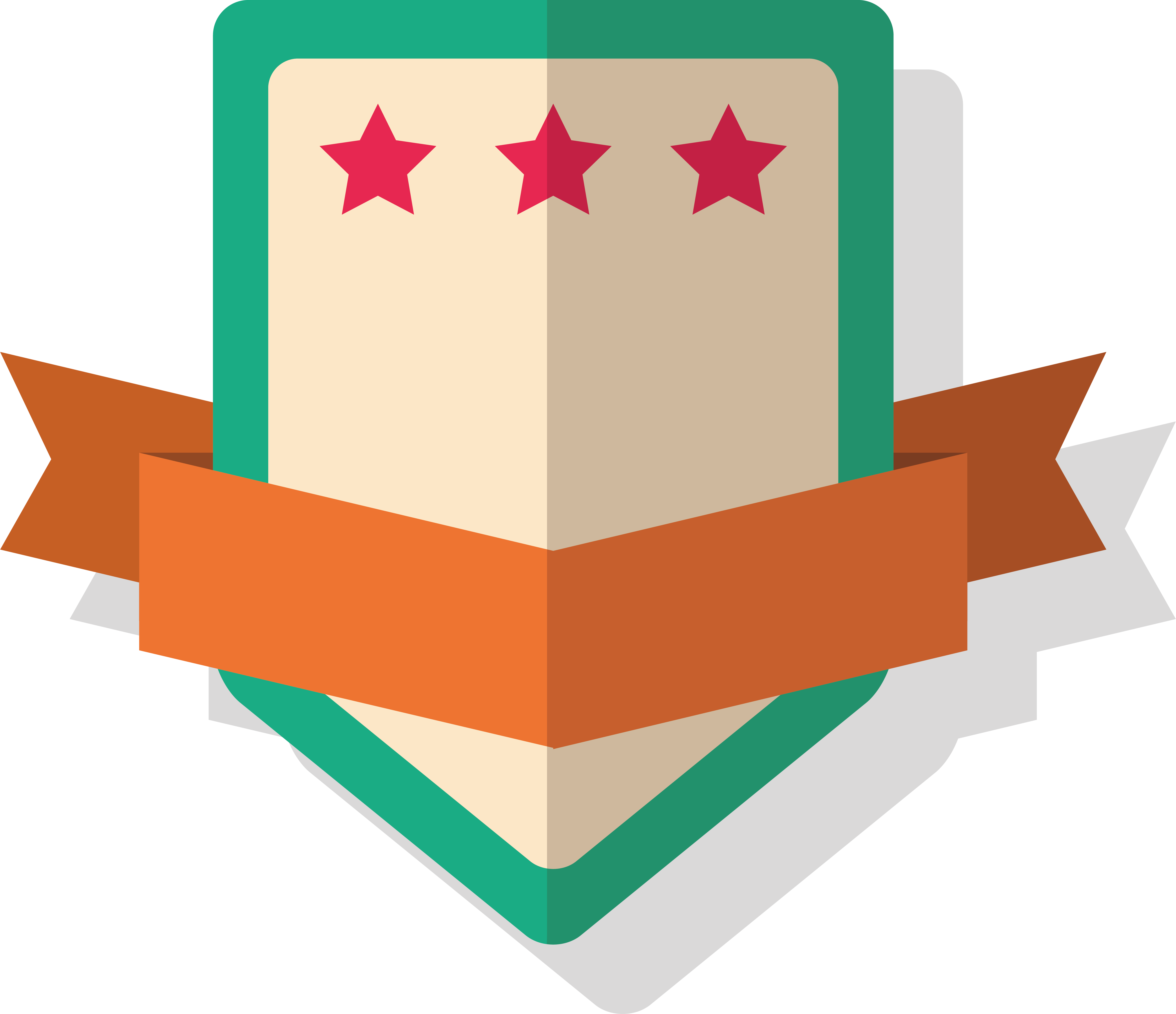 Euclidean Vector - Pentagram Shield - Product Of The Month (5353x4616)