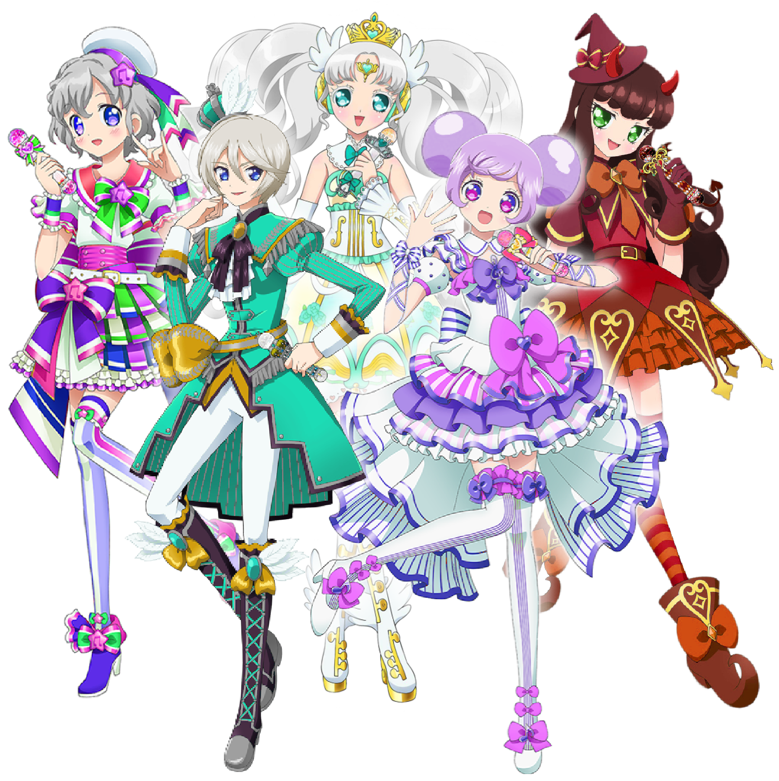 Pentagram Debut Live - Custom Tailor Made Cosplay Costume Inspired By Aroma (1562x1566)