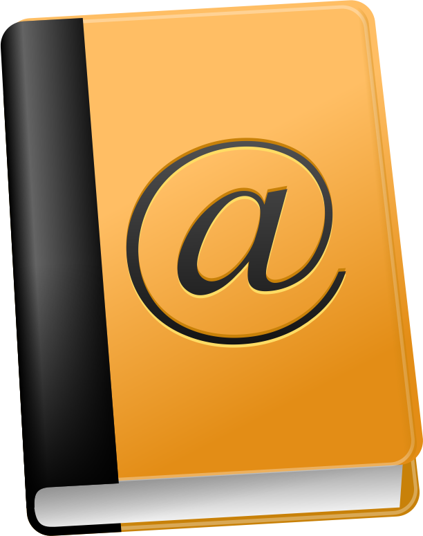 Address Book Clipart Cliparthut Free - Address Book Clipart Jpg (612x775)