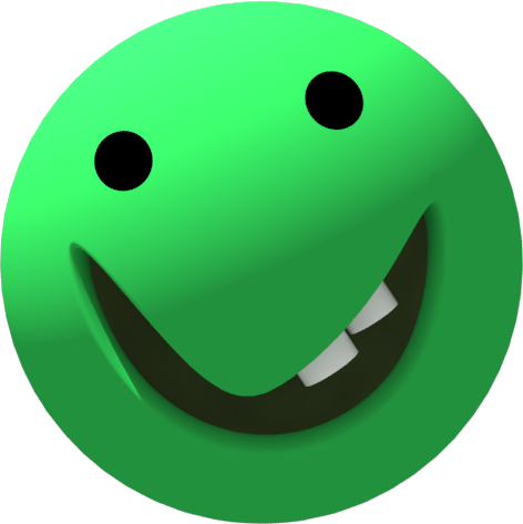 Creepy Smile 3d By Alchemlst - Smile (472x473)