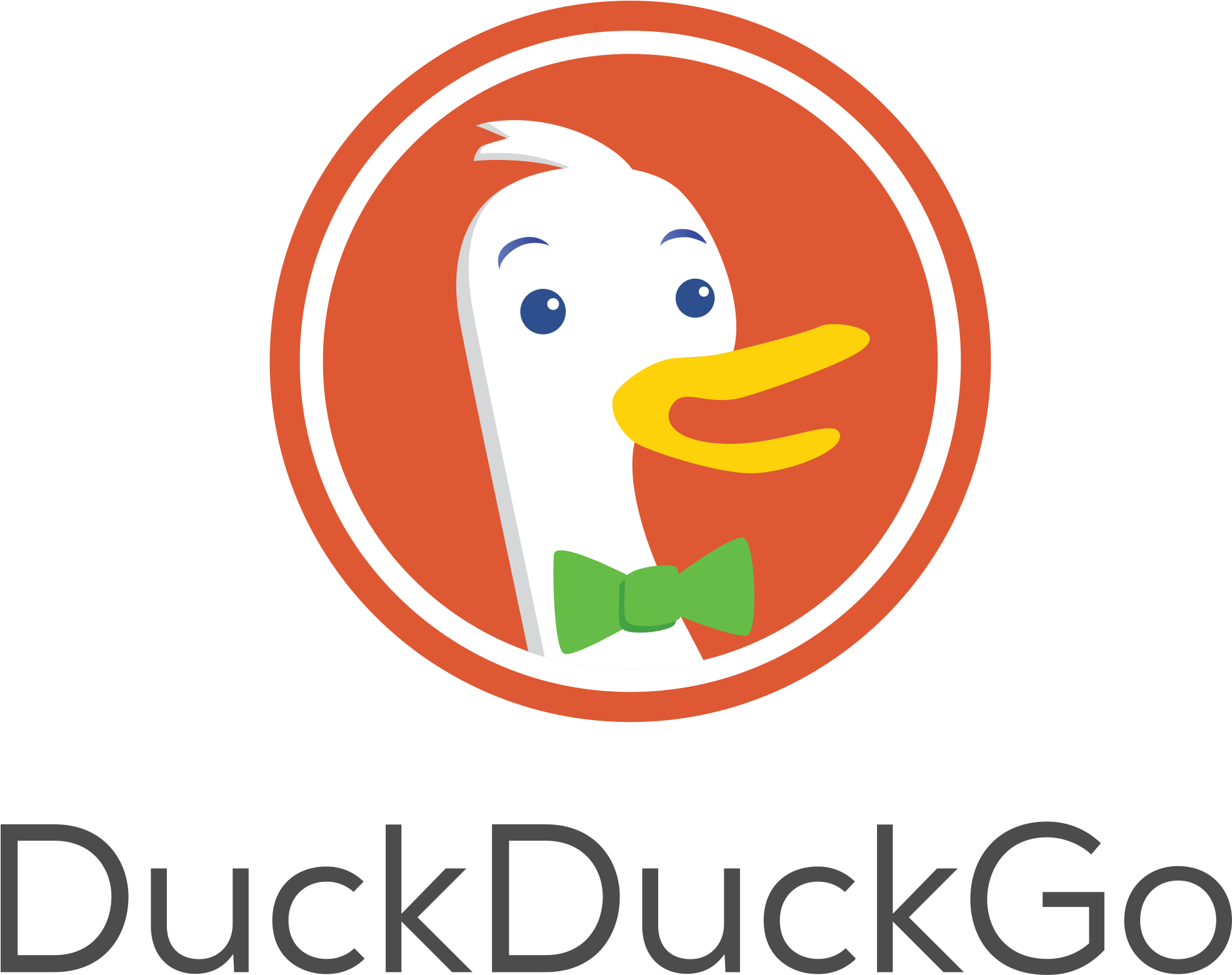 Collection Of Duck Template Cliparts - Duckduckgo Logo (2000x1587)