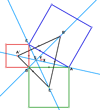 Of Course This Is Not A Proof That The Orthocenter - Diagram (332x366)