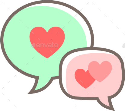 Cheers Heart Balloons Heart Cuddle Heart Decor Heart - Ikon Love Chat Png (414x367)