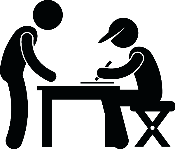 01 - Register - Interrogation Clip Art (600x509)