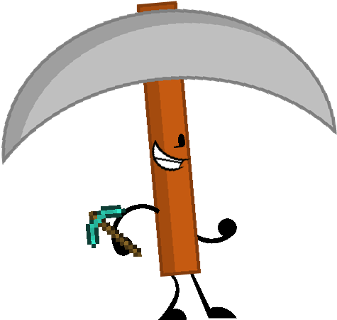 Pickaxe New Pose - Random Object Battle Royal (505x467)
