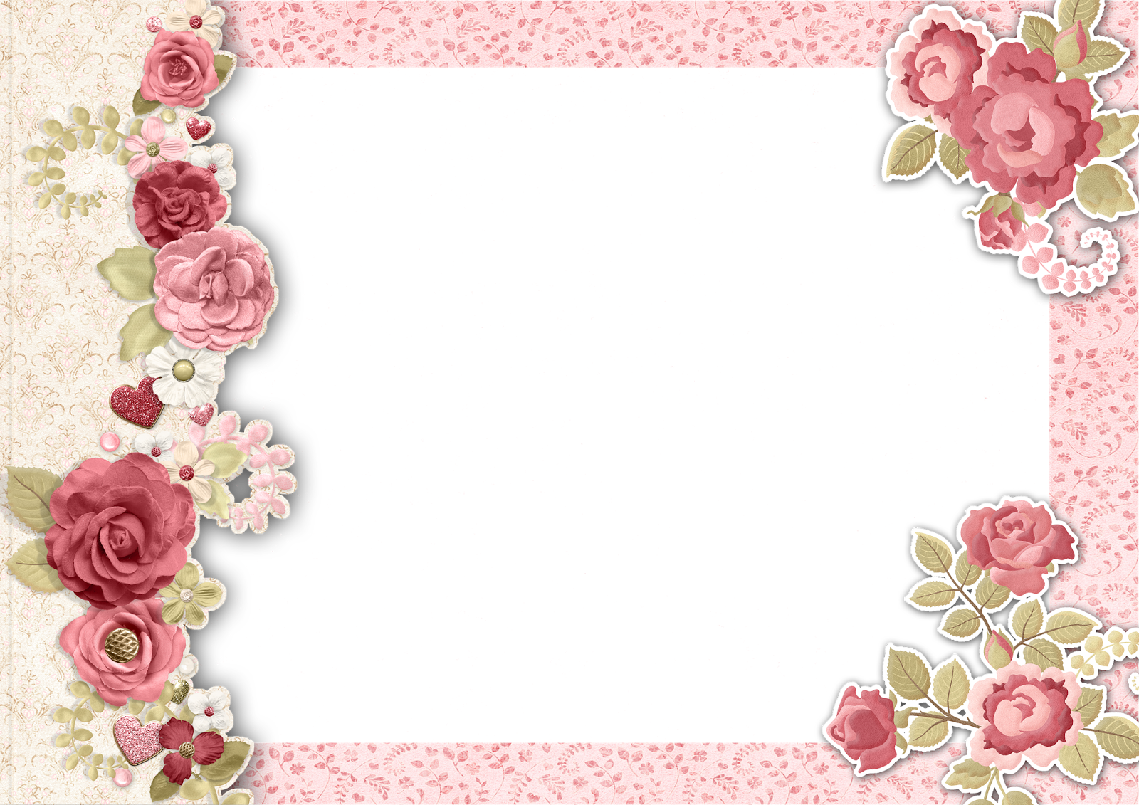 Resultado De Imagem Para Molduras Para Fotos - Moldura Para Fotos De Rosas (1600x1131)