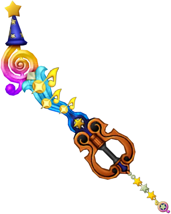 Kingdom Hearts Clipart Keyblade - Kh3d Symphony Of Sorcery (560x700)