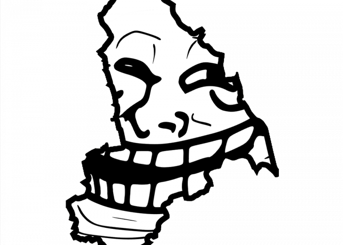How To Spot A Troll - Troll Face (700x500)