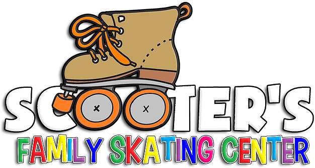 Family Clipart Roller Skating - Scooter (628x345)