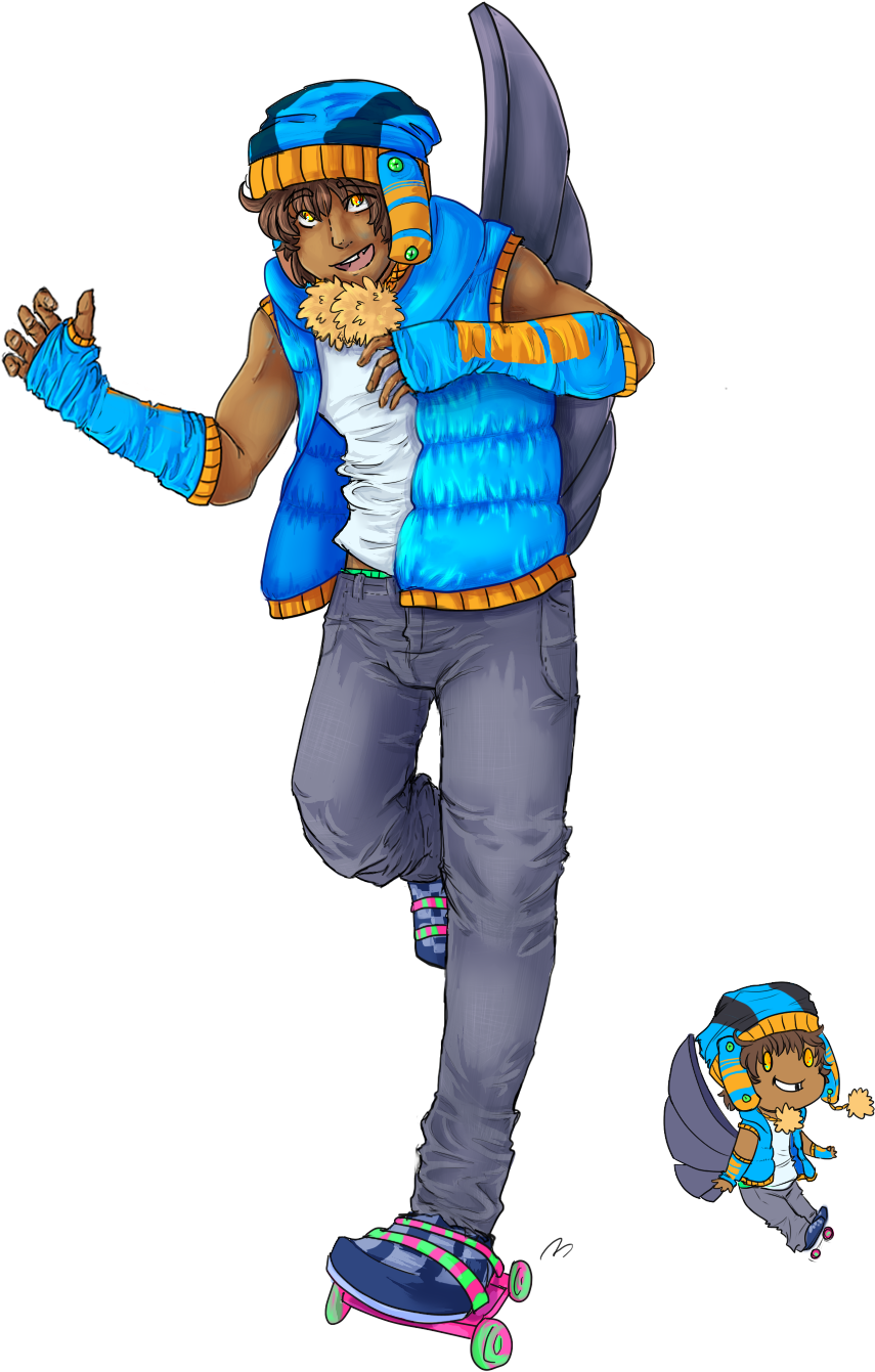 Cetus The Swampert By Contrast-kitsune - Swampert As A Human (1019x1559)