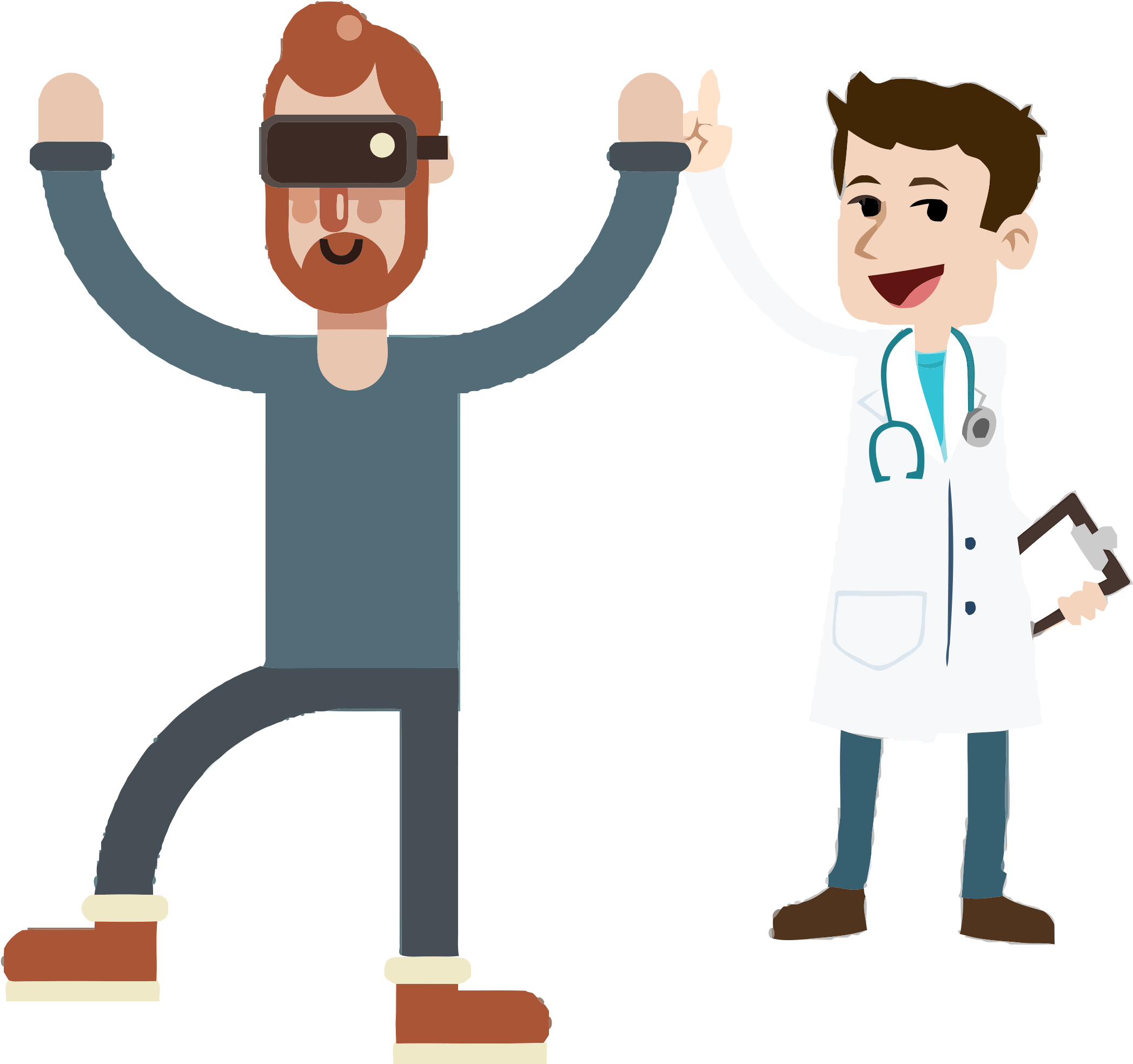 The Client Feels More Actively Involved In The Desensitization - Medical Jokes (2400x2136)