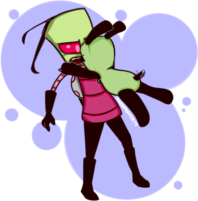 Art Style Rehab By Irkenproperty - Cartoon (660x704)