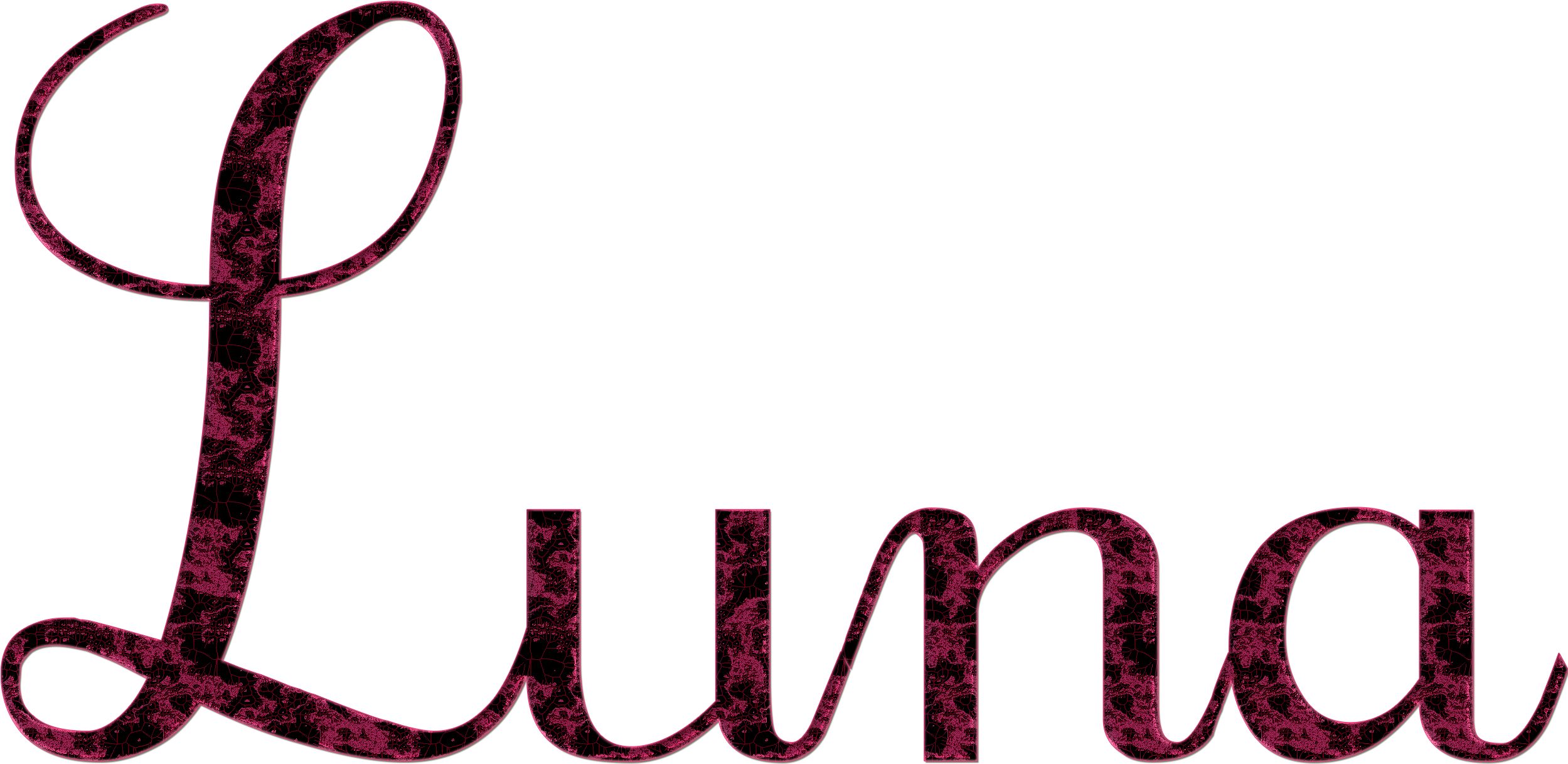 Name Luna Png By Princessdawn755 Name Luna Png By Princessdawn755 - Eat Drink And Be Married (2498x1322)