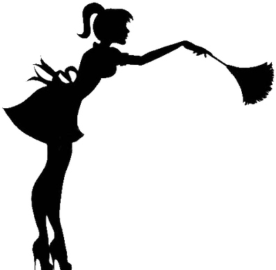 Cac Cleaning Service - Cleaning Silhouette (400x400)