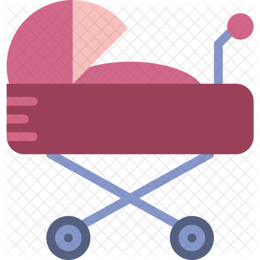 Stroller Icon - Stroller (512x512)