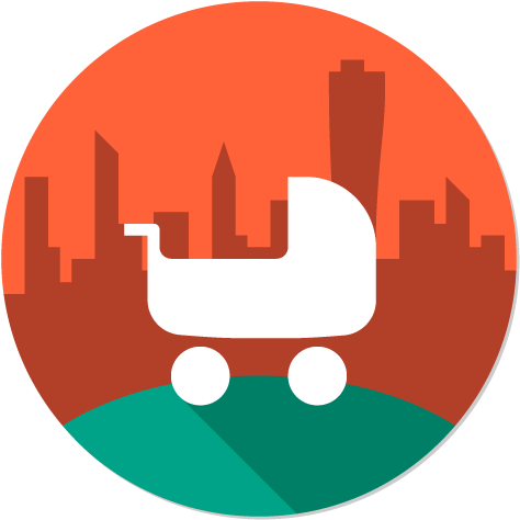 “baby Town” Launcher Icon - Circle (512x512)